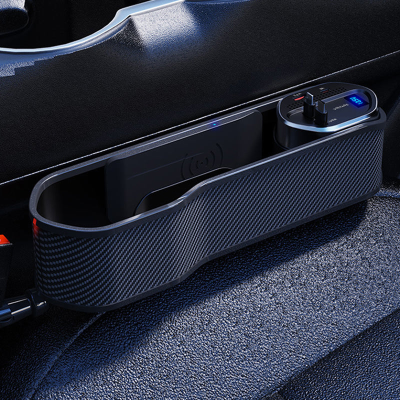 š„2025 New Arrivalš„ Car Seat Gap Filler with Fast Charging & Storage