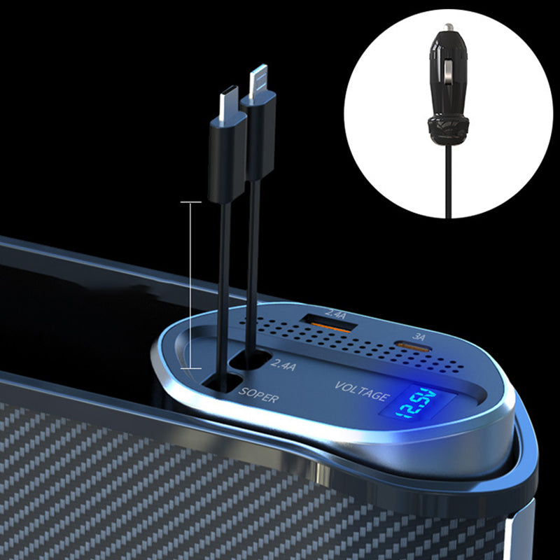 š„2025 New Arrivalš„ Car Seat Gap Filler with Fast Charging & Storage