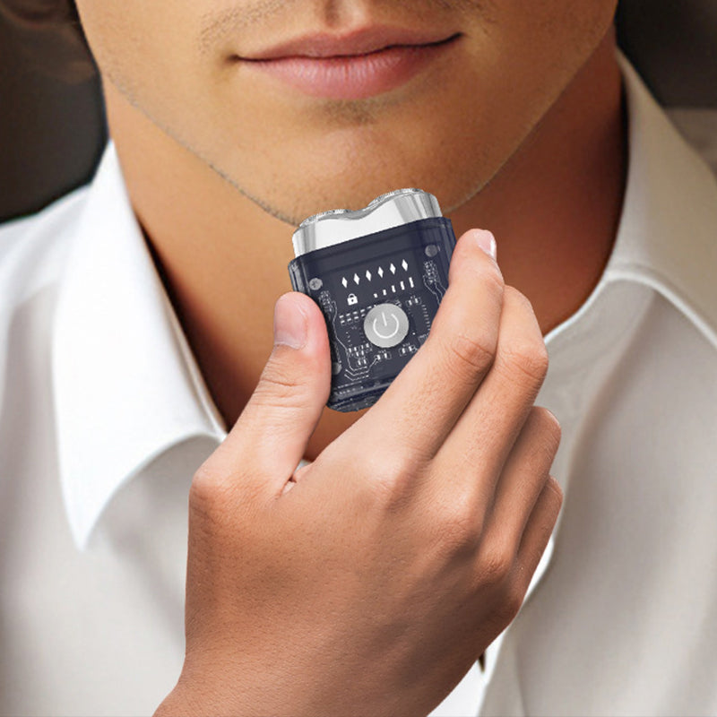 🎁HOT SALE - 50% OFF🔥Futuristic Transparent Mini Electric Smooth Shaver