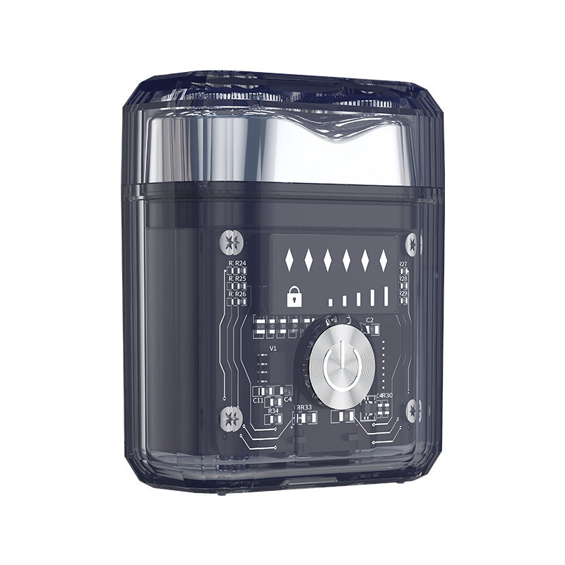🎁HOT SALE - 50% OFF🔥Futuristic Transparent Mini Electric Smooth Shaver