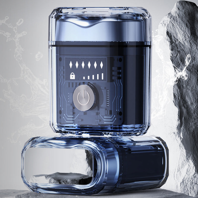 🎁HOT SALE - 50% OFF🔥Futuristic Transparent Mini Electric Smooth Shaver