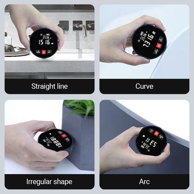 š2025 Hot Saleš 2-in-1 Rolling Digital Tape Measure Set