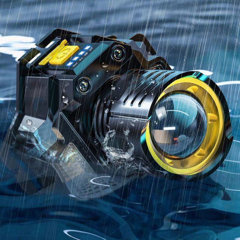 🔦Outdoor Waterproof Rechargeable Headlamp with Headband💡