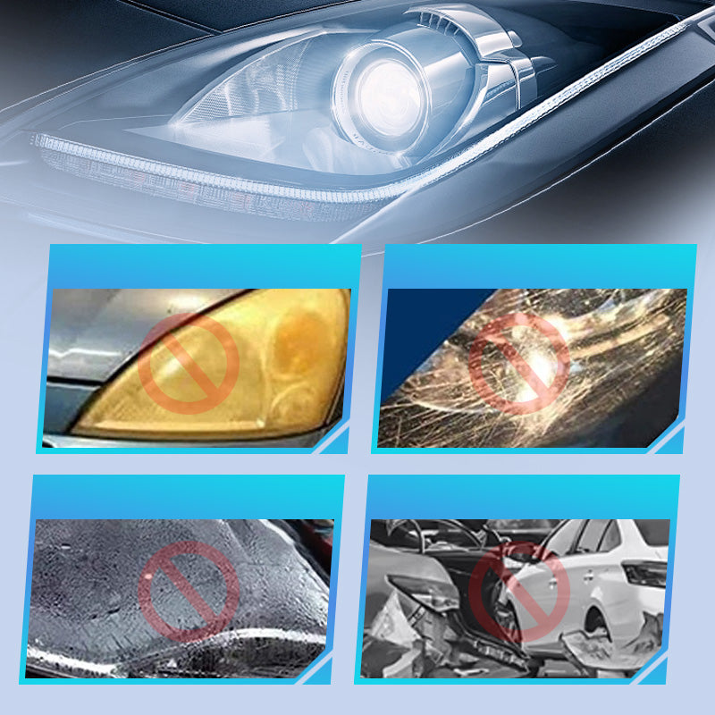 šCar Headlight Restoration Cleaner Setš”