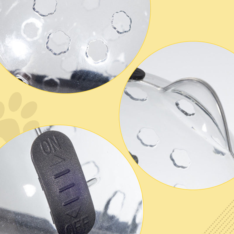 😼Transparent & Breathable Cat Ball Mask😺