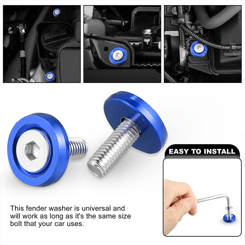 ๐ฅ10 Pcs Automotive Universal Screw Spacers