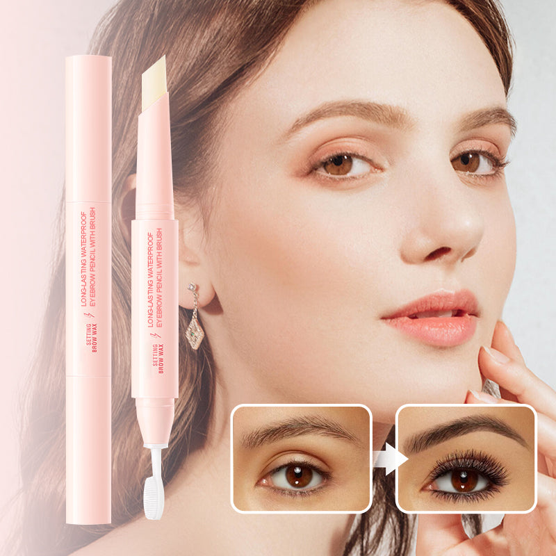 💕Long-Lasting Waterproof Eyebrow Pencil with Brush💕