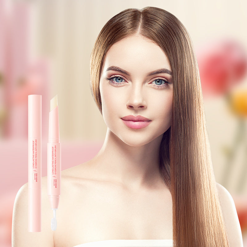 💕Long-Lasting Waterproof Eyebrow Pencil with Brush💕