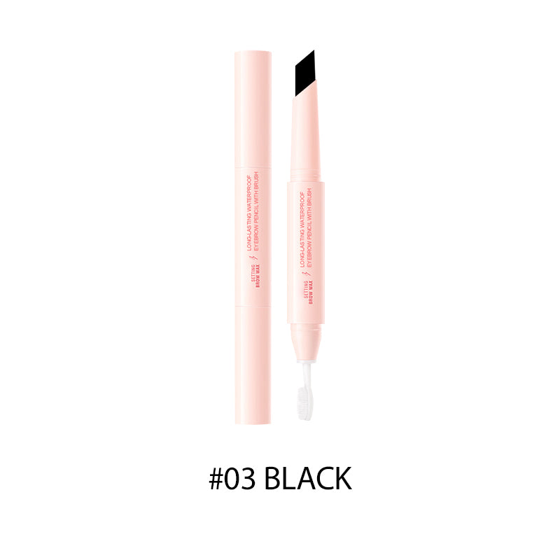 💕Long-Lasting Waterproof Eyebrow Pencil with Brush💕