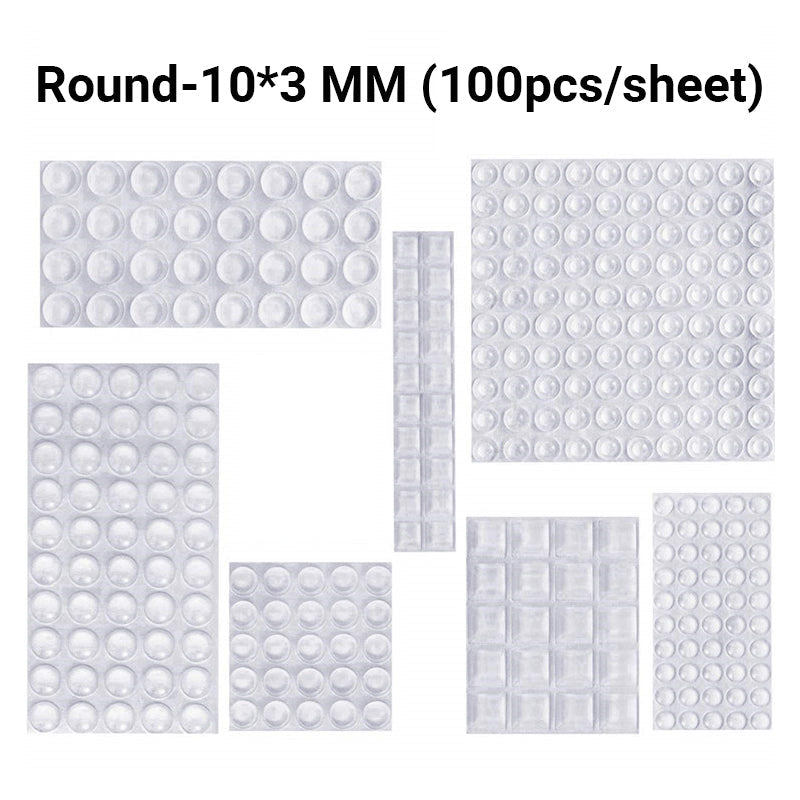 š„2025 Hot Saleš„Self-Adhesive Clear Silicone Bumpers Set