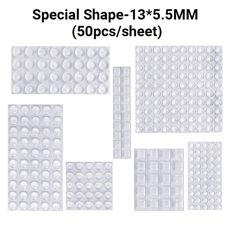 š„2025 Hot Saleš„Self-Adhesive Clear Silicone Bumpers Set