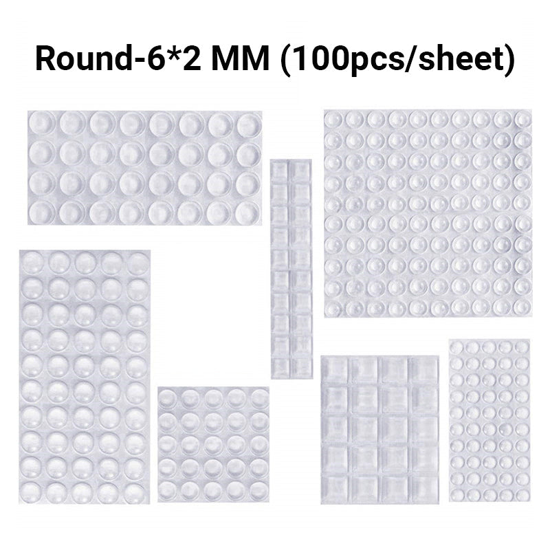 š„2025 Hot Saleš„Self-Adhesive Clear Silicone Bumpers Set