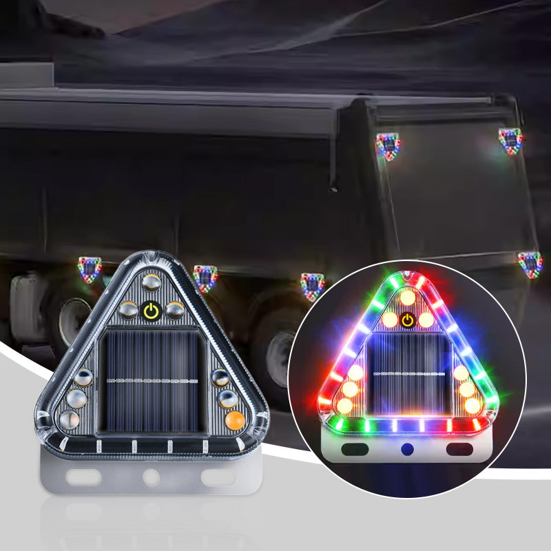 Waterproof Solar-Powered Truck Tail Warning Light(50% OFF)