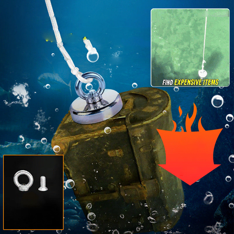 🔥Hot Sale🔥Deep Water Magnetic Salvage Gold, Silver, Treasure, Coin Magnet Set