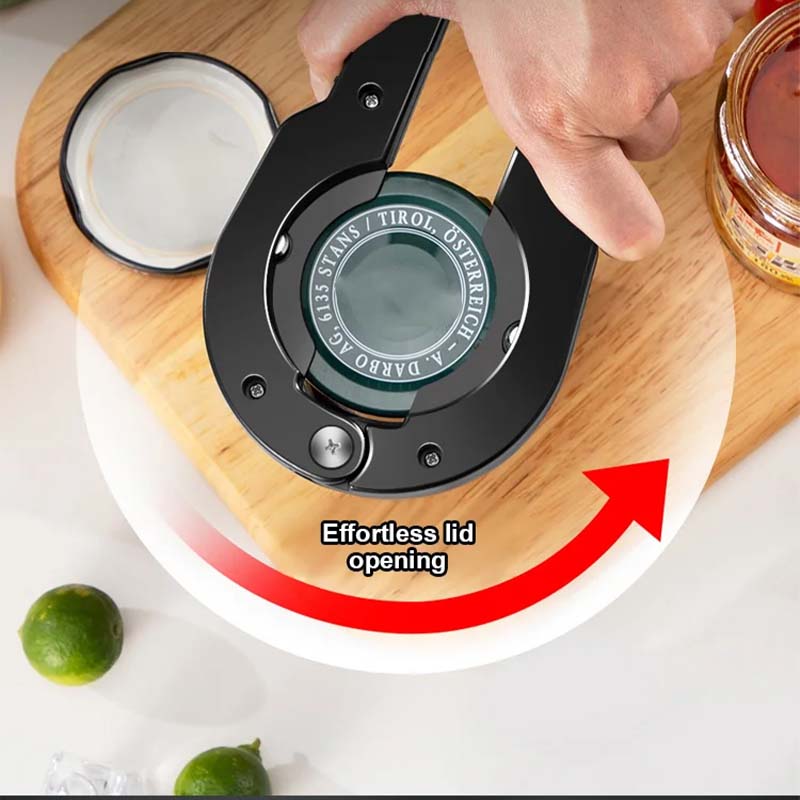 Multifunctional Bottle & Can Opener for Weak Hands