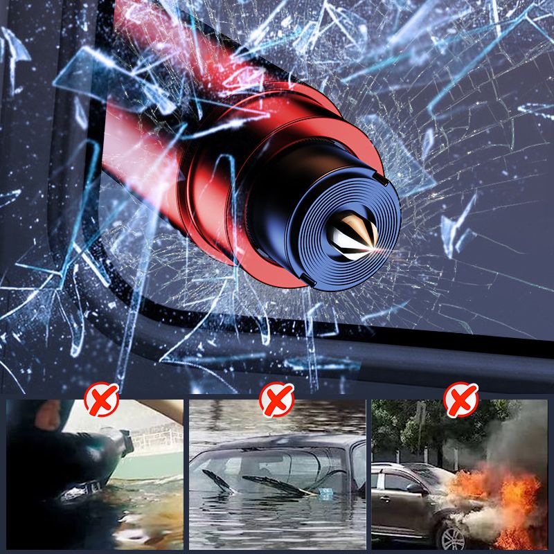 🚨 Mini Emergency Car Escape Tool - Your Lifesaver on the Road! 🚗💨