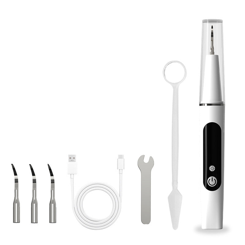 ✨😁🦷✨ Highly Effective Portable Ultrasonic Dental Cleaner - 360° Dental Care at Home! 🚿🦷🌿