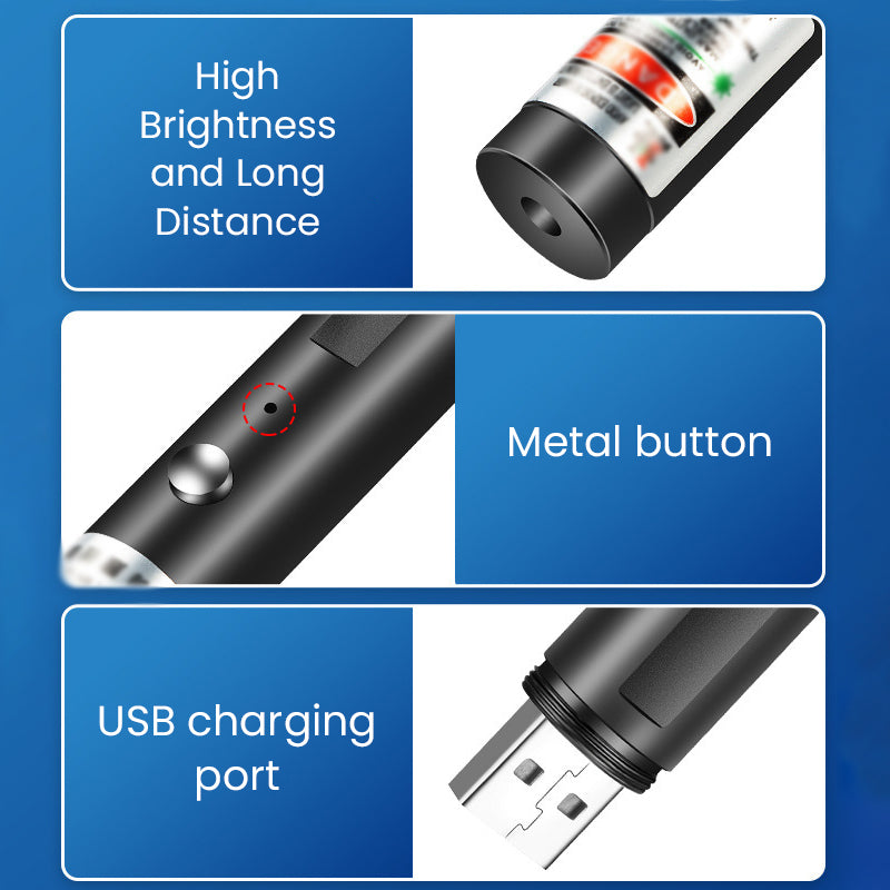 š„HOT SALEš„USB Rechargeable Laser Pointer