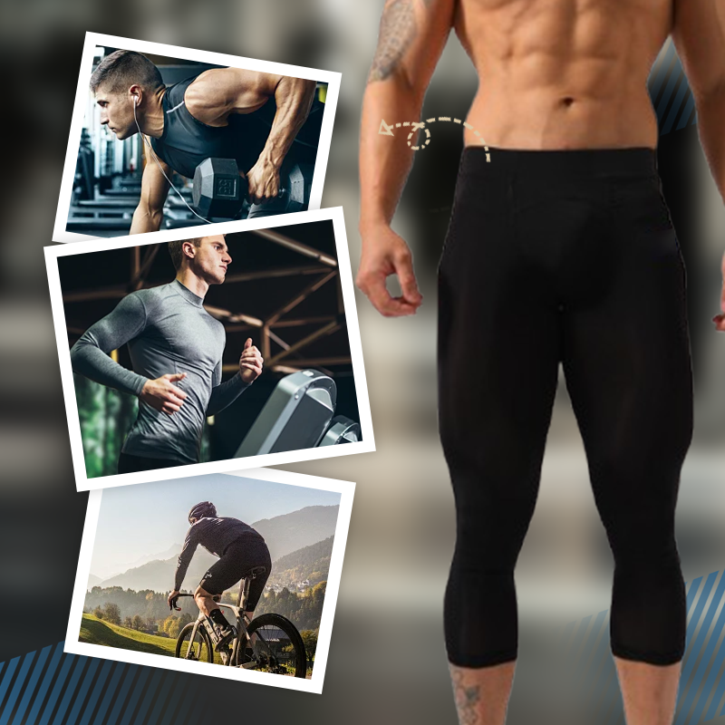 💪Men's Athletic Lightweight Stretchy Compression Pants🏃