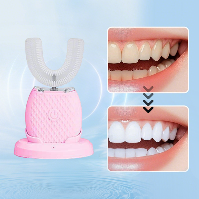⏳Time-limited Special⌛Sonic 360° Cleaning U Shaped Adult Electric Toothbrush