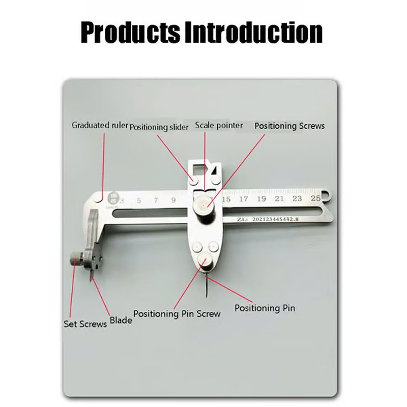 Multi-functional Portable Aluminum Adjustable Ceiling Hole opener