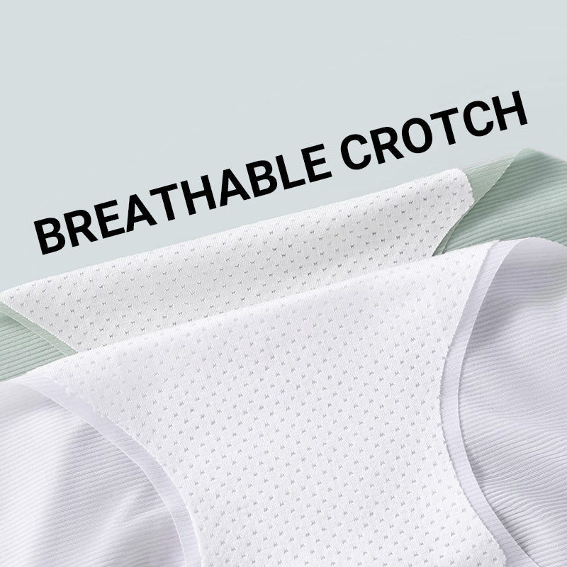 🔥Limited Time Offer 50% OFF🔥Ultra-thin Ice Silk Seamless High-waist Belly-control Panties