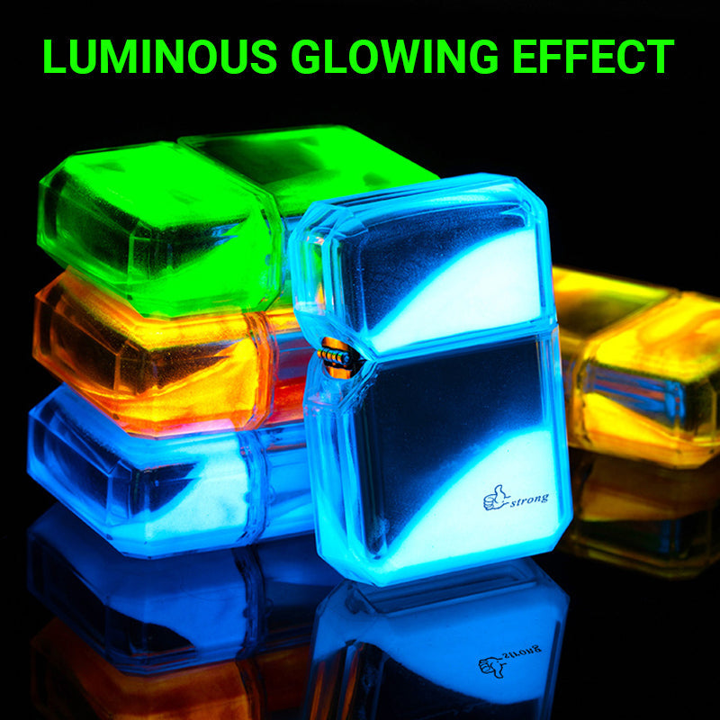 Refillable Luminous Quicksand Lighter