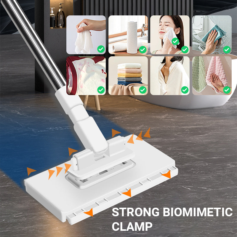 💦Hot Sale 50% OFF🧹Disposable Dust Mop with 4 Reusable Cloths