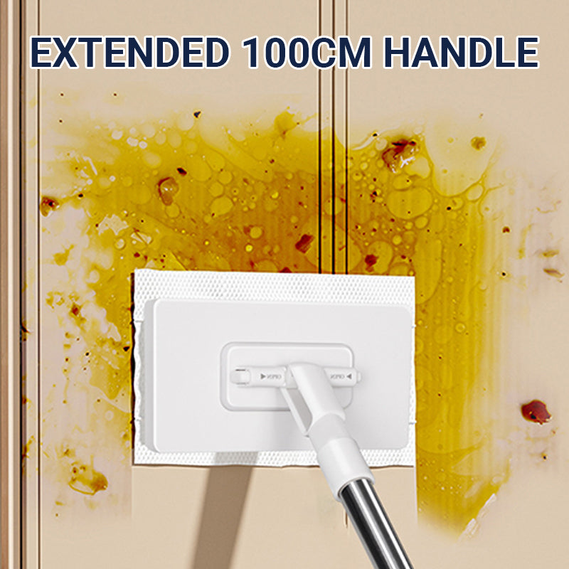 💦Hot Sale 50% OFF🧹Disposable Dust Mop with 4 Reusable Cloths
