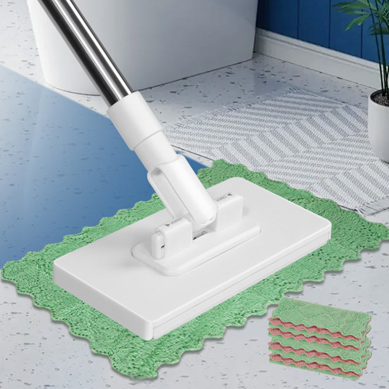 💦Hot Sale 50% OFF🧹Disposable Dust Mop with 4 Reusable Cloths