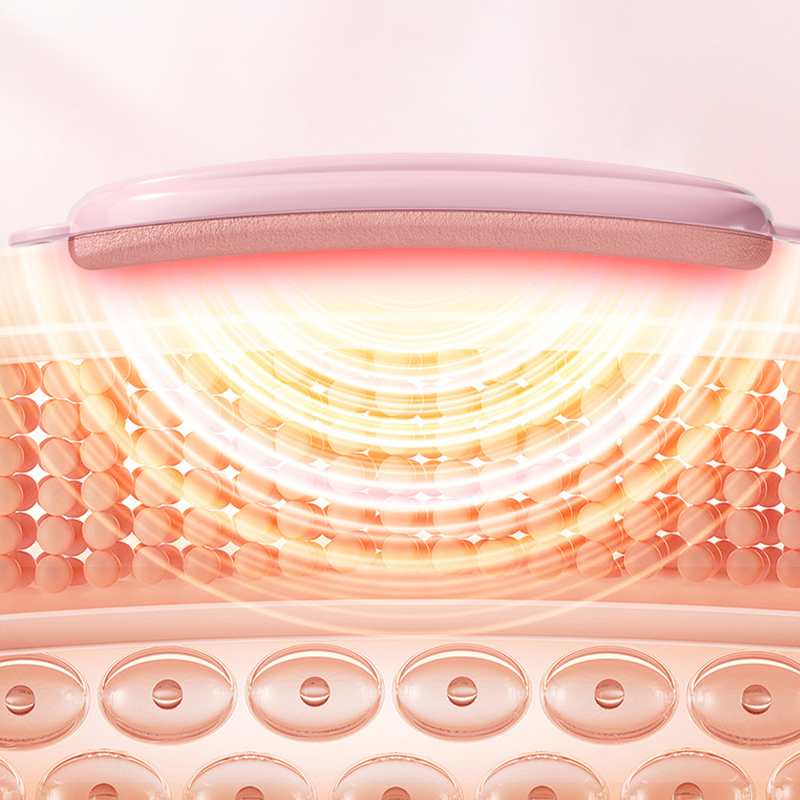 Multifunctional Heated Vibrating Abdominal Massager
