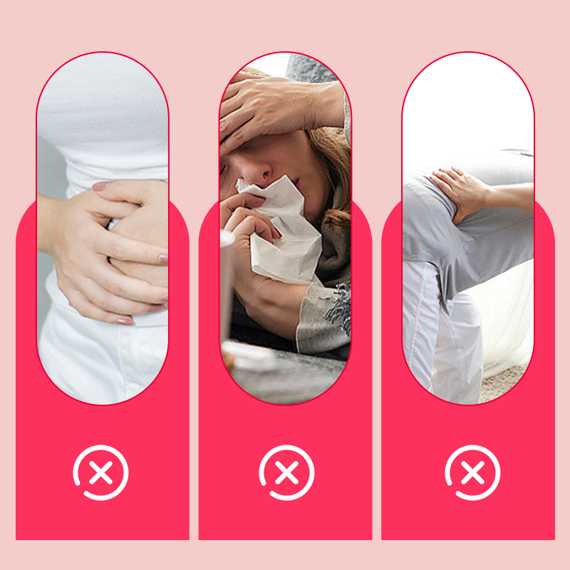 Multifunctional Heated Vibrating Abdominal Massager