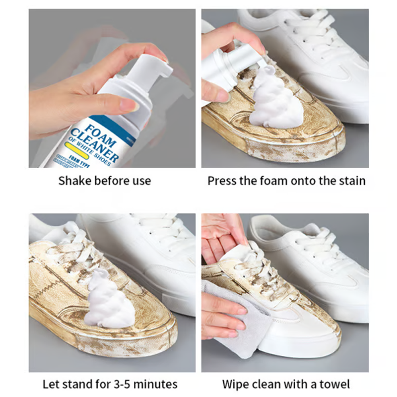 šHot Sale 50% OFFā³Universal Portable No-Rinse Foam Cleaner for Shoes