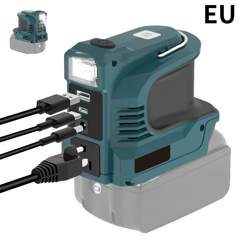 Compact DC to AC Inverter - Suitable for cars, motorhomes, outdoor use, and summer houses
