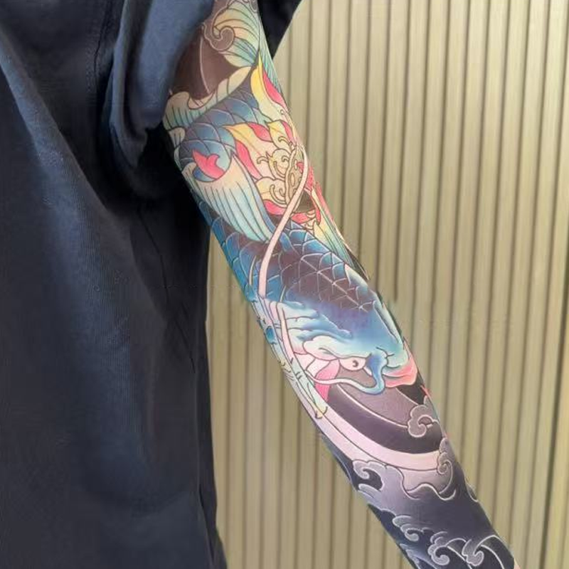 Ultra-Thin Sun Protection Tattoo Sleeves