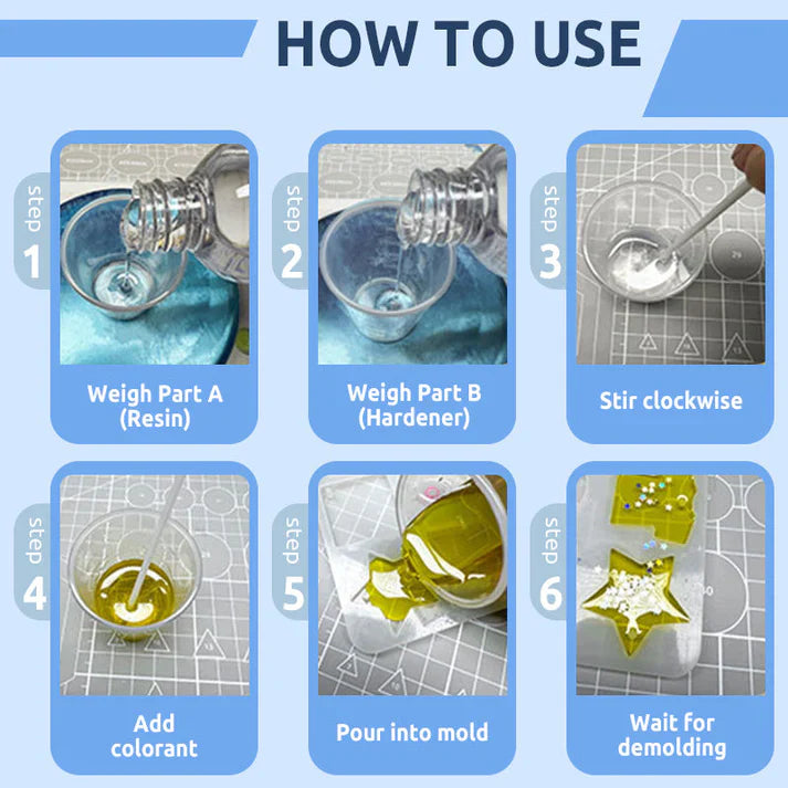 Epoxy Resin AB Glue - Transparent Drip Adhesive, Unlimited Creativity!