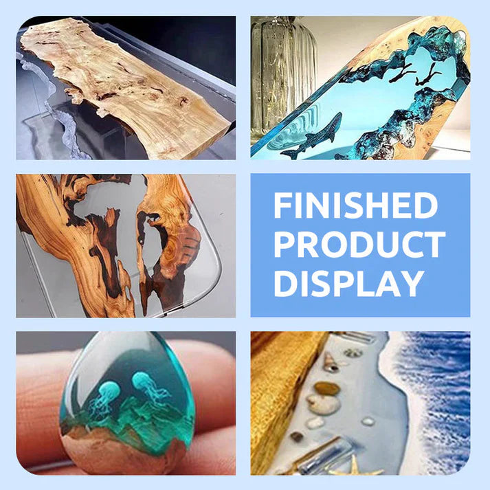 Epoxy Resin AB Glue - Transparent Drip Adhesive, Unlimited Creativity!