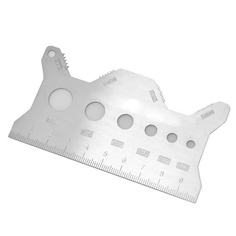 š„Stainless Steel Double-Sided Bolt Gauge Card
