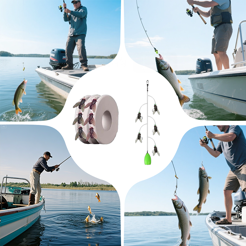 š„Hot Sale 50% Offš„Multi-Hook Artificial Fly Fishing Lure Set