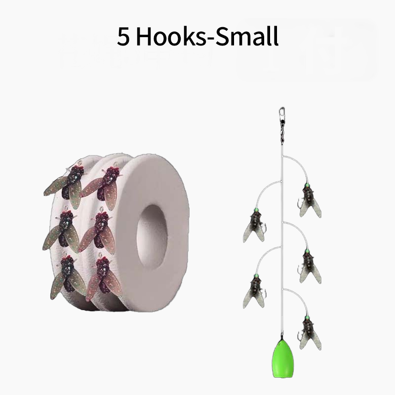 š„Hot Sale 50% Offš„Multi-Hook Artificial Fly Fishing Lure Set