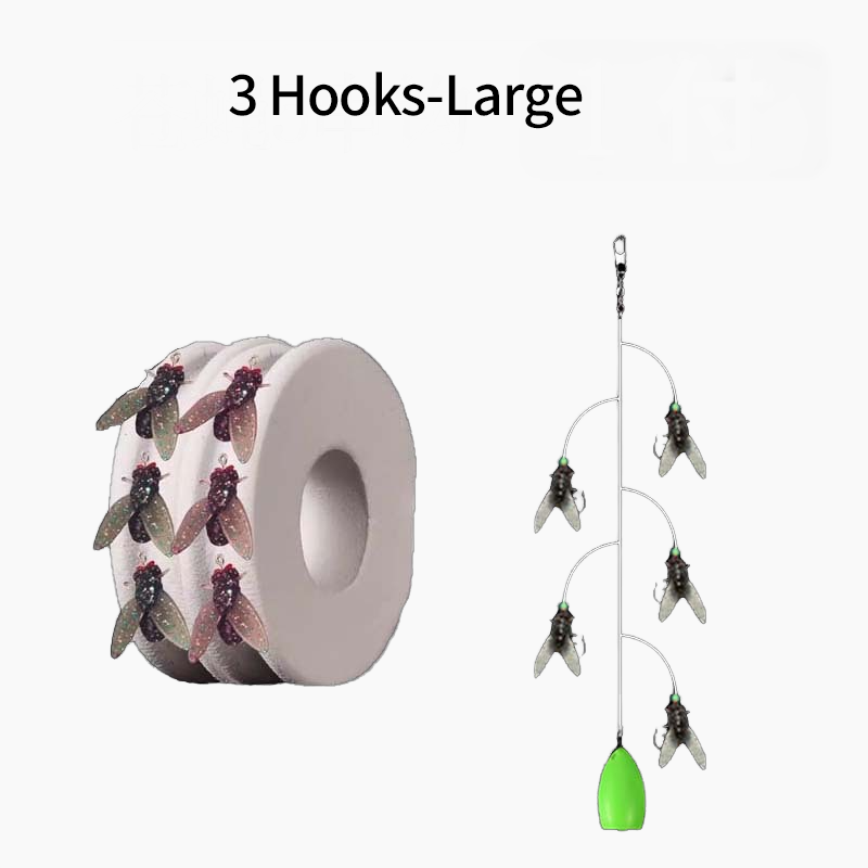 š„Hot Sale 50% Offš„Multi-Hook Artificial Fly Fishing Lure Set