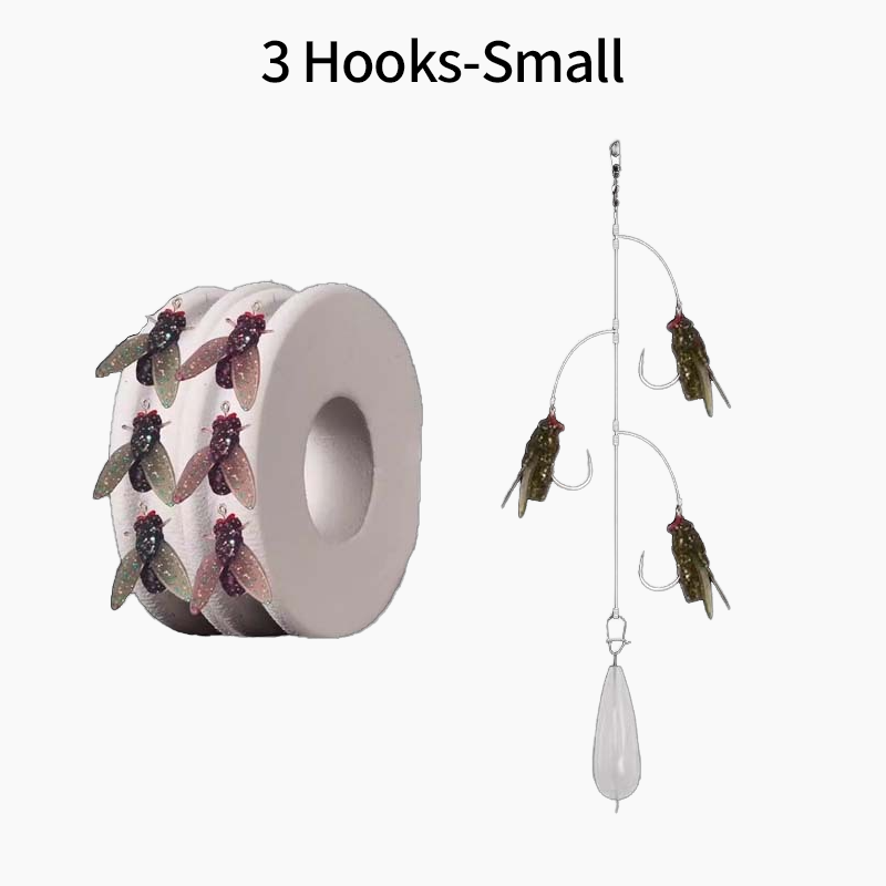 š„Hot Sale 50% Offš„Multi-Hook Artificial Fly Fishing Lure Set