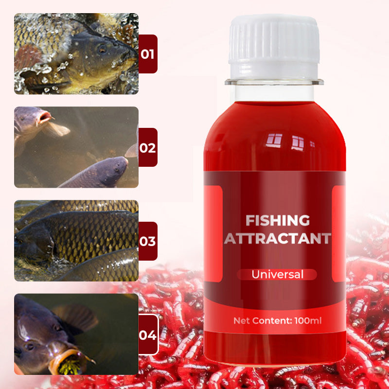 Concentrated Universal Liquid Bait with Redworm – Ultimate Fish Attractant for Anglers