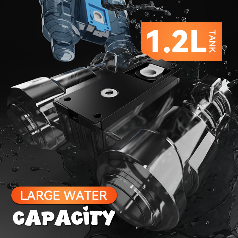 Gatling Electric Water Blaster with Lighting & Smoke Effect
