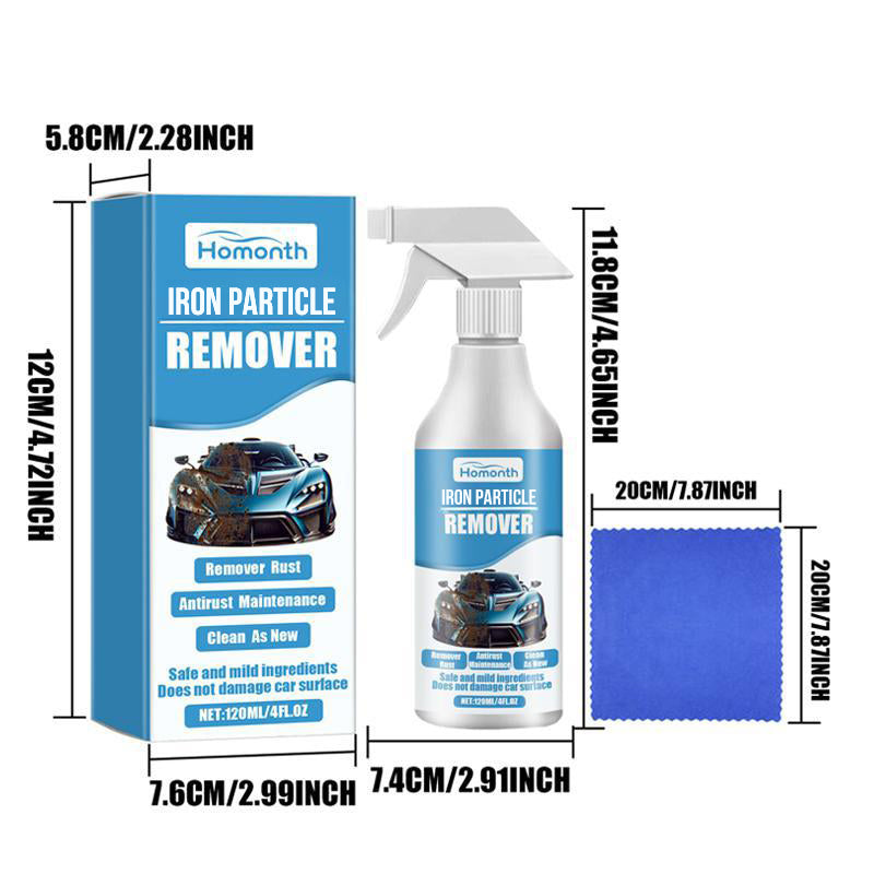 š„LAST DAY PROMOTION - 50%OFFš„Car Rust & Iron Particle Remover Spray