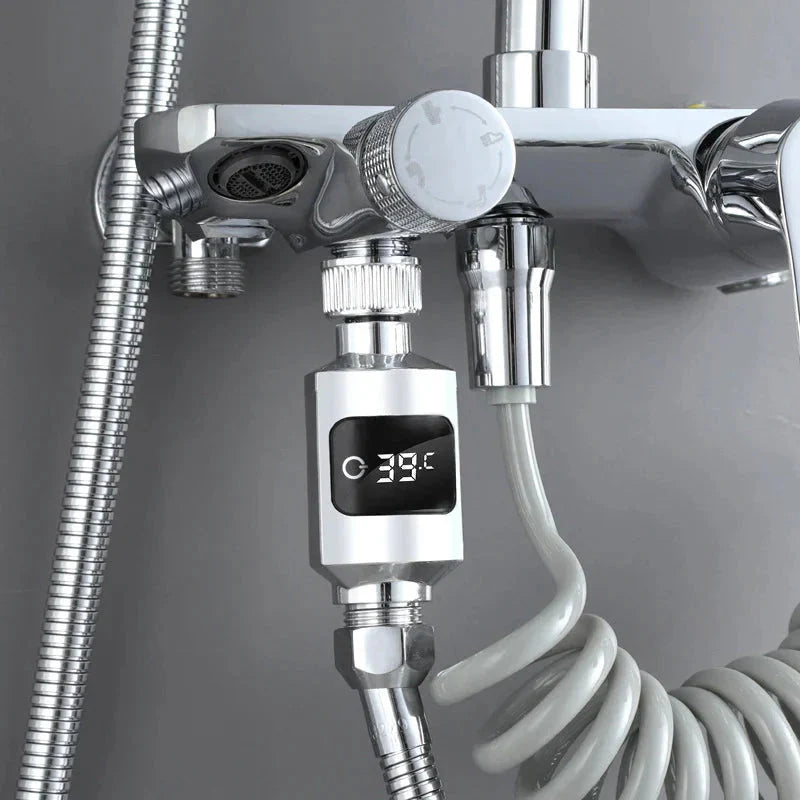 Digital Shower Thermometer - Instant Water Temperature Reader