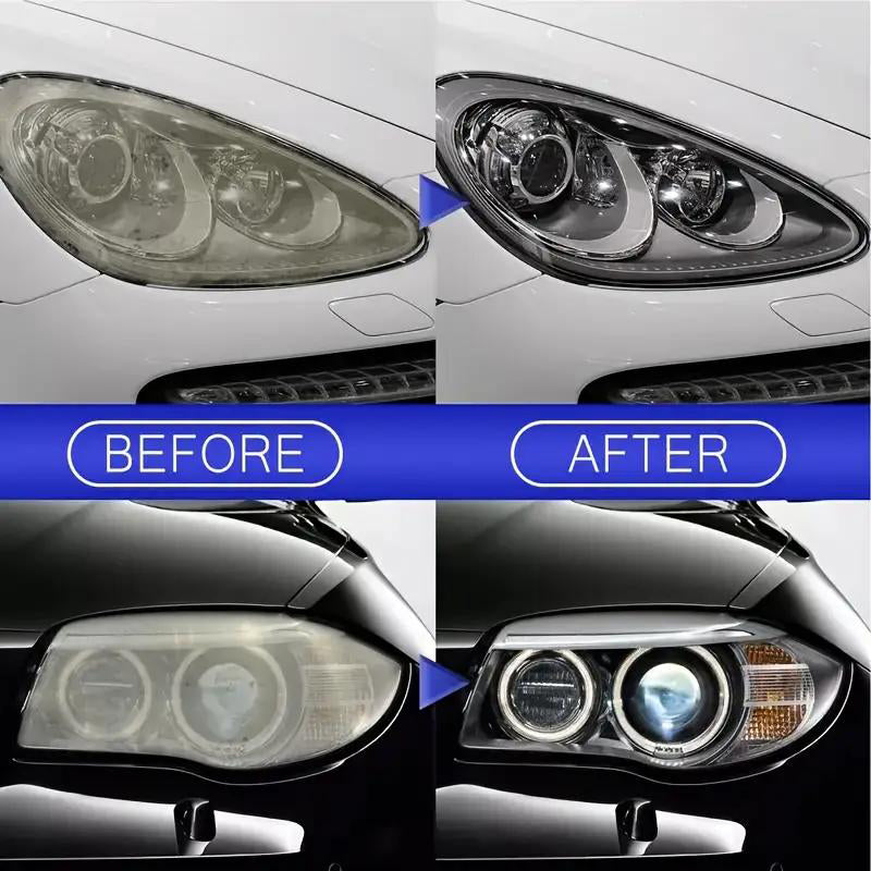 š„Automotive Headlamp Refurbisher & Crystallization Coating Agent KitšāØ