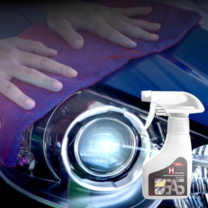 š„Automotive Headlamp Refurbisher & Crystallization Coating Agent KitšāØ