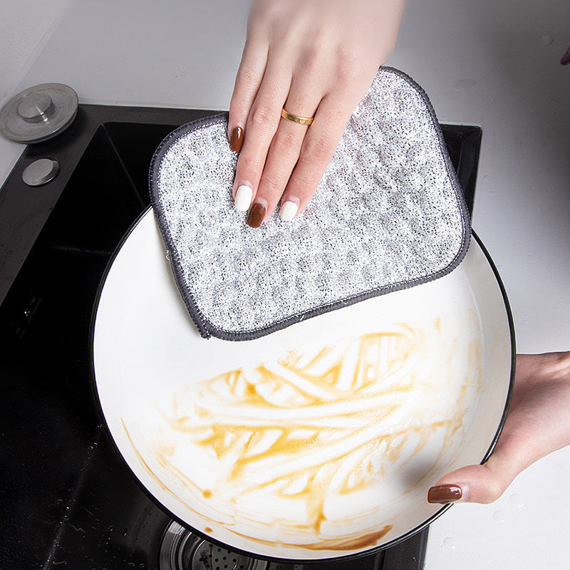 🚀Buy 1 Get 1 Free🏡💦Double-Side Scratch-Free Wire Dishcloth