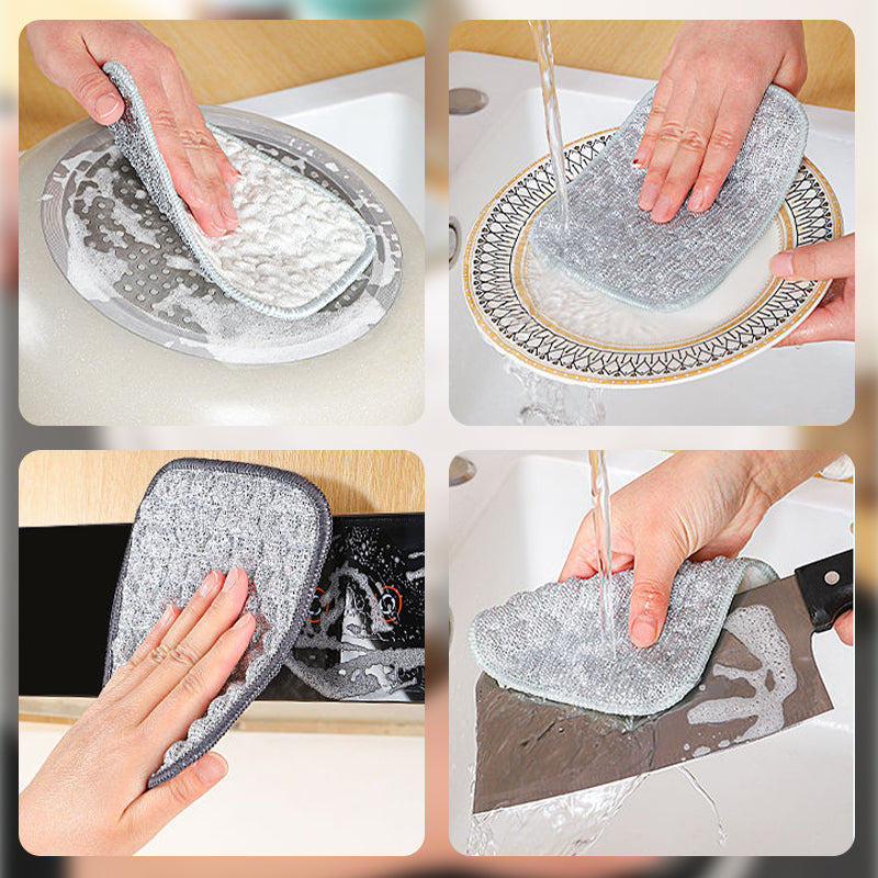 🚀Buy 1 Get 1 Free🏡💦Double-Side Scratch-Free Wire Dishcloth
